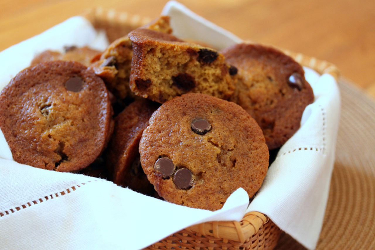 Chocolate Pumpkin Muffins
 Chocolate Chip Pumpkin Muffins