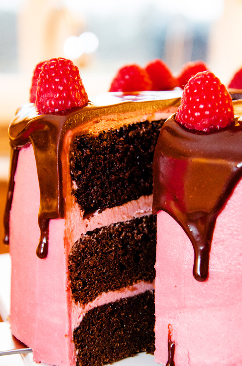 Chocolate Raspberry Cake
 Raspberry Chocolate Cake Grandbaby Cakes
