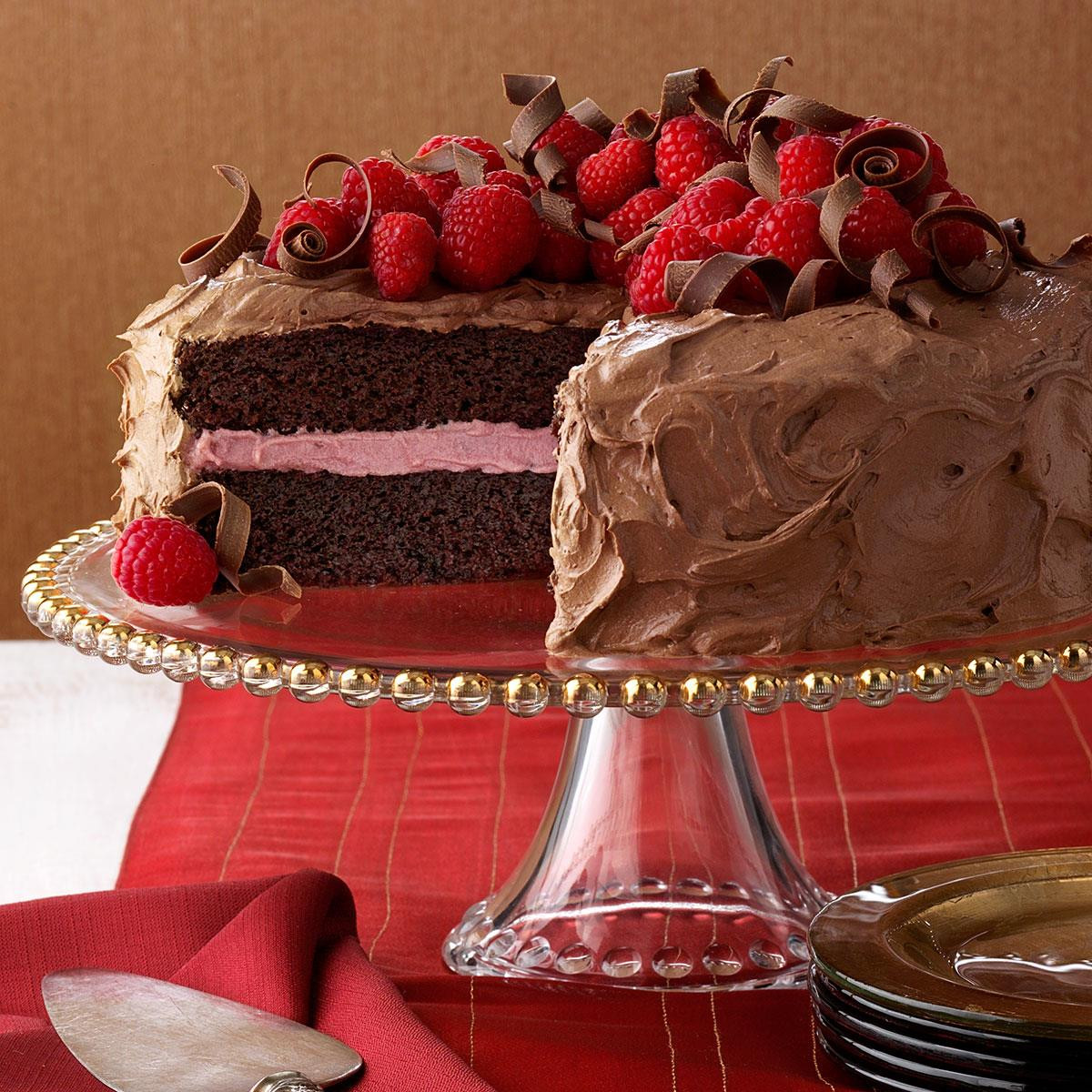 Chocolate Raspberry Cake
 Chocolate Raspberry Cake Recipe