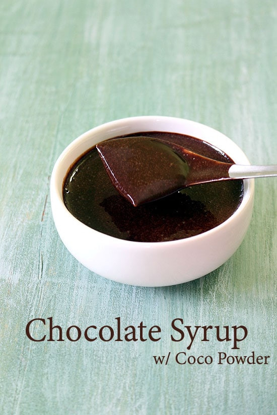 Chocolate Sauce With Cocoa Powder
 Chocolate Sauce Recipe Chocolate Syrup Recipe with Cocoa