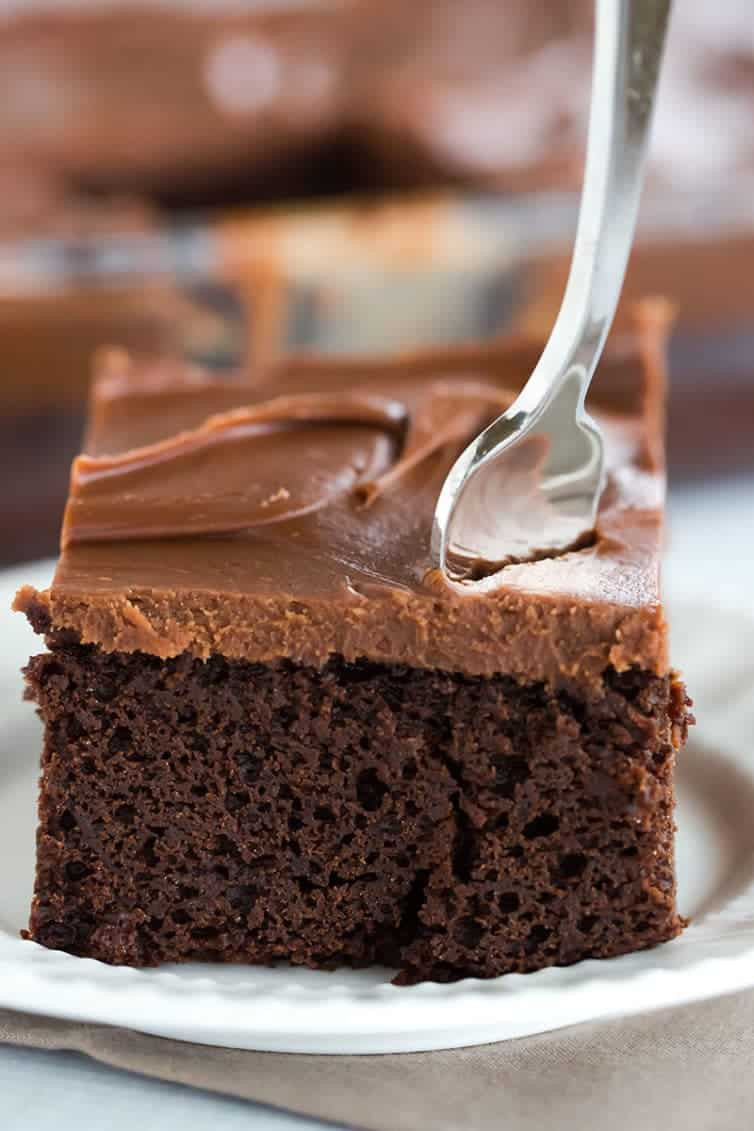 Chocolate Sheet Cake Recipes
 Chocolate Sheet Cake with Milk Chocolate Ganache Frosting