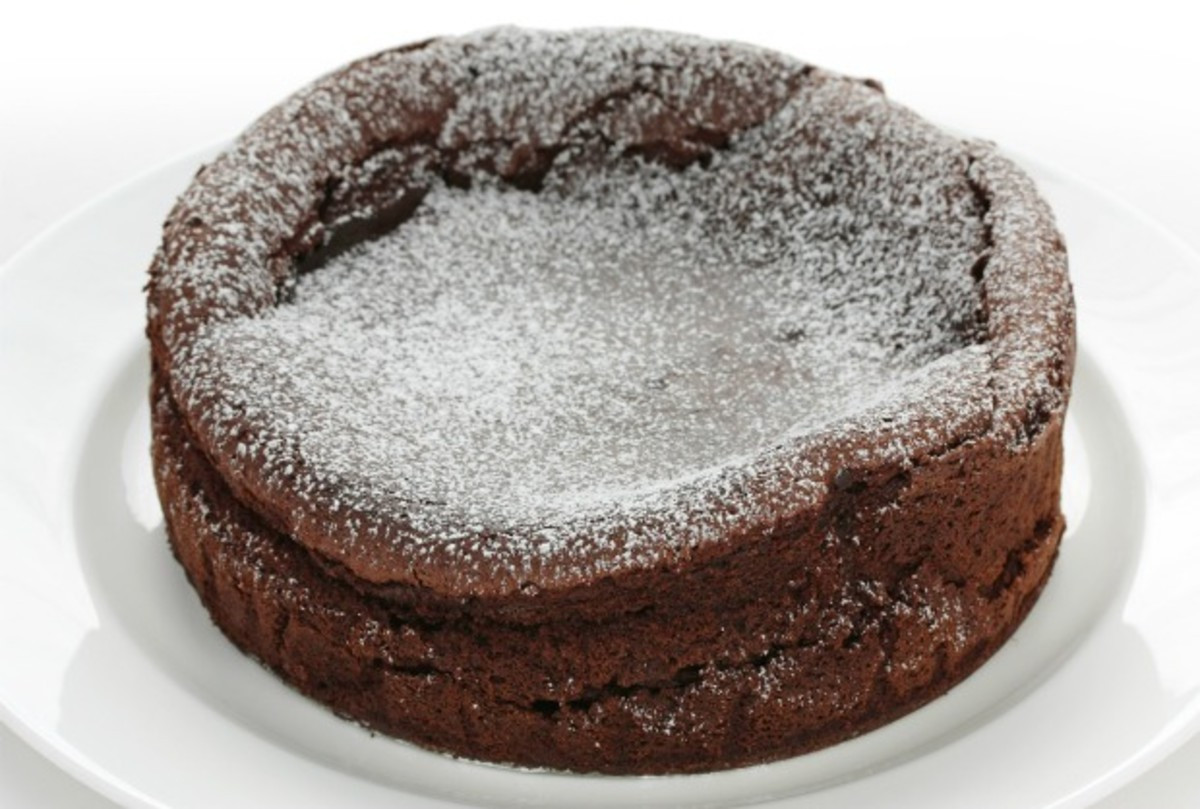 Chocolate Souffle Cake
 Chocolate Fallen Soufflé Cake Jamie Geller