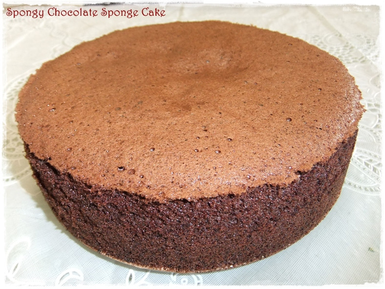 Chocolate Sponge Cake
 Chocolate Sponge Cake Pepsi Cake Foodomania