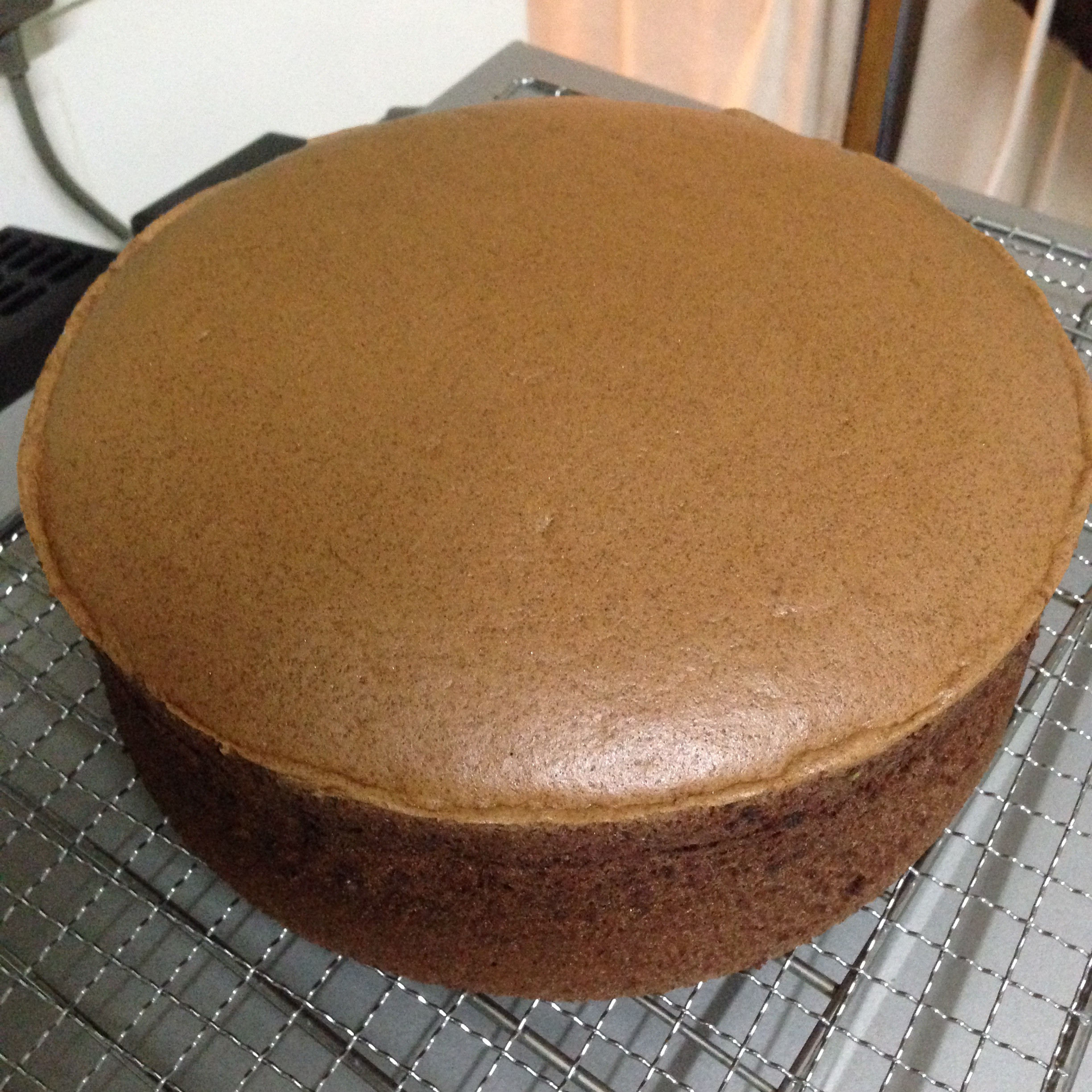 Chocolate Sponge Cake
 Chocolate Sponge cake cooked dough method
