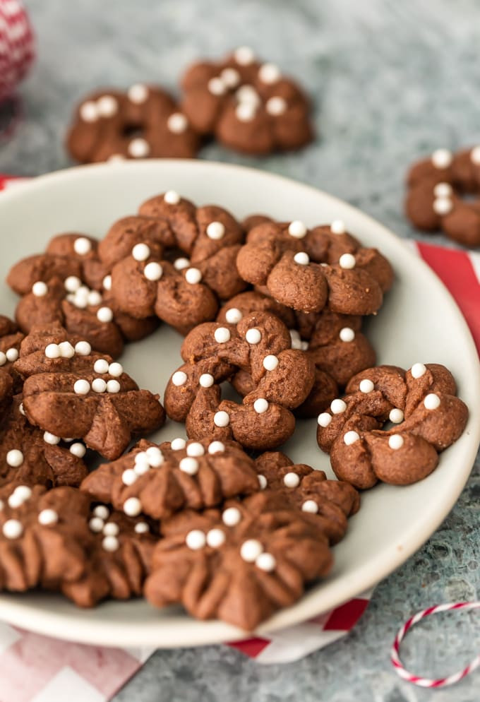 Chocolate Spritz Cookies
 Spritz Cookie Recipe Gluten Free Chocolate Spritz Cookies