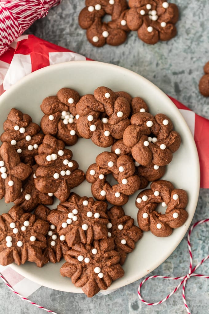 Chocolate Spritz Cookies
 Spritz Cookie Recipe Gluten Free Chocolate Spritz Cookies