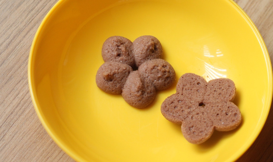 Chocolate Spritz Cookies
 Two Cherries on Top Chocolate spritz cookies