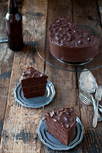 Chocolate Stout Cake
 Epic Chocolate Stout Cake with Chocolate Bourbon Sour