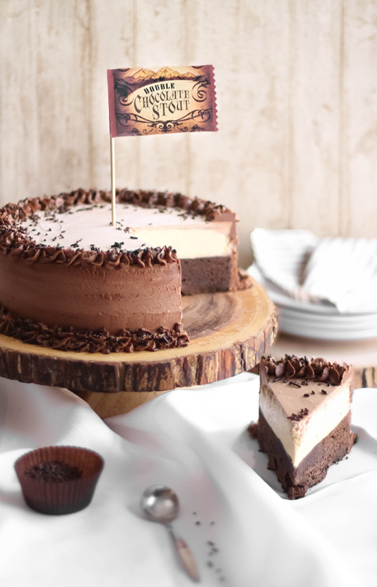 Chocolate Stout Cake
 Double Chocolate Stout Mousse Cake