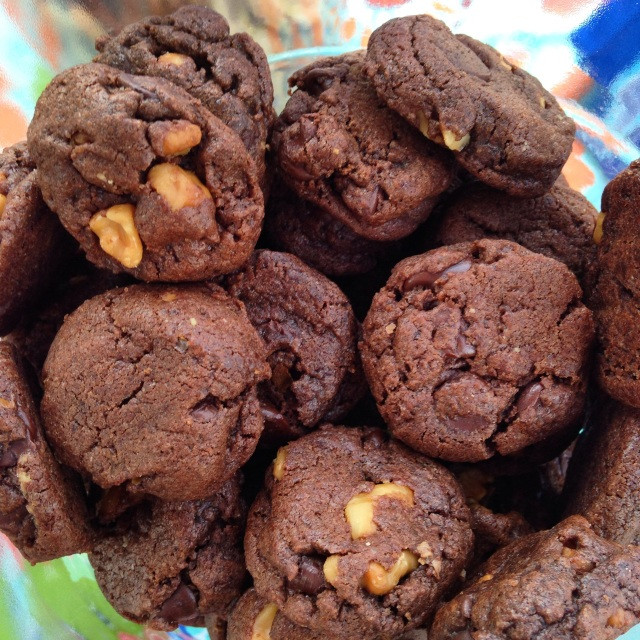 Chocolate Walnut Cookies
 Double Chocolate Walnut Cookie Drops Baker s CHOICE