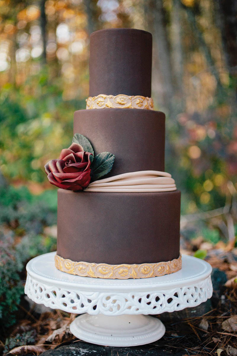 Chocolate Wedding Cake
 A Delicious Foolproof Chocolate Fondant Recipe