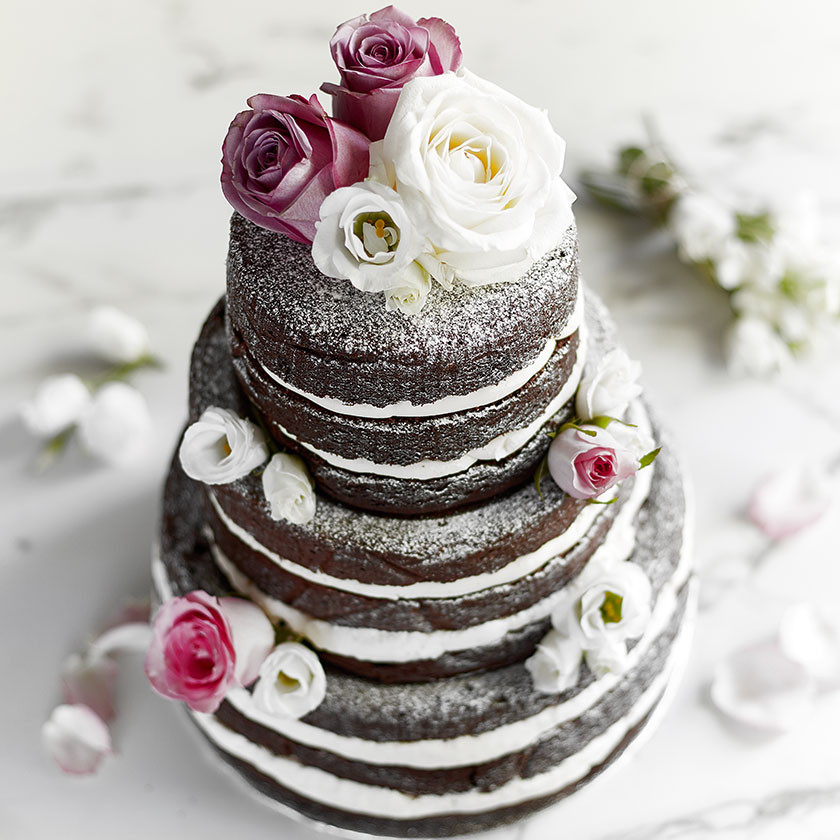 Chocolate Wedding Cake
 Chocolate Showstopper Cake