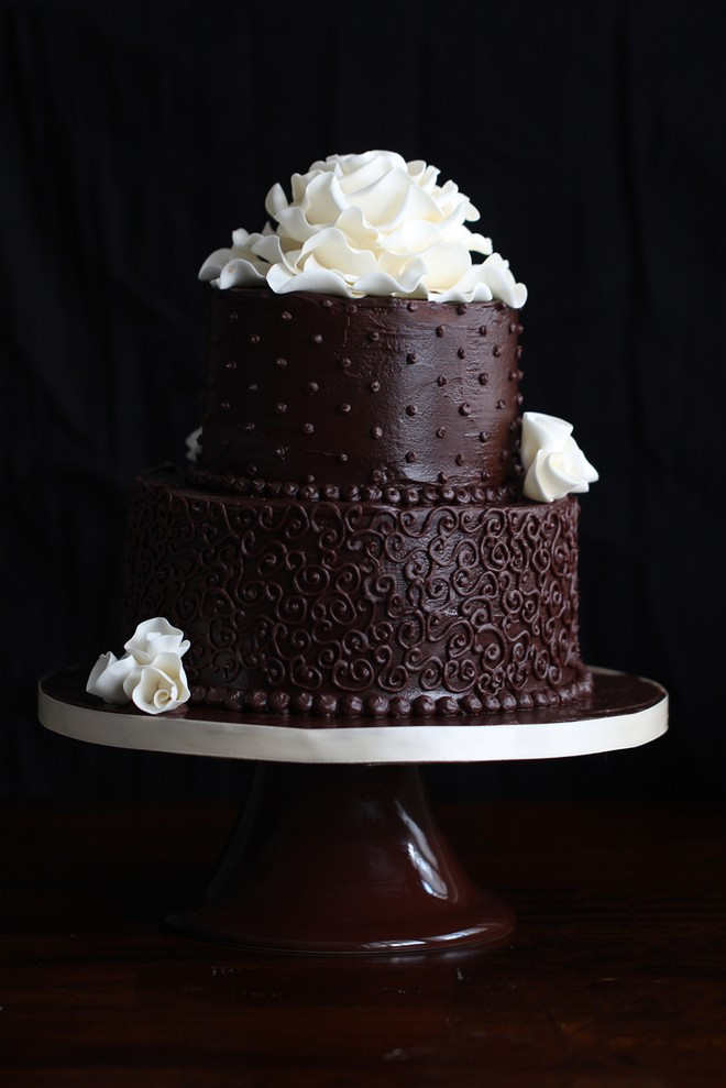 Chocolate Wedding Cake
 Chocolate Wedding Cake