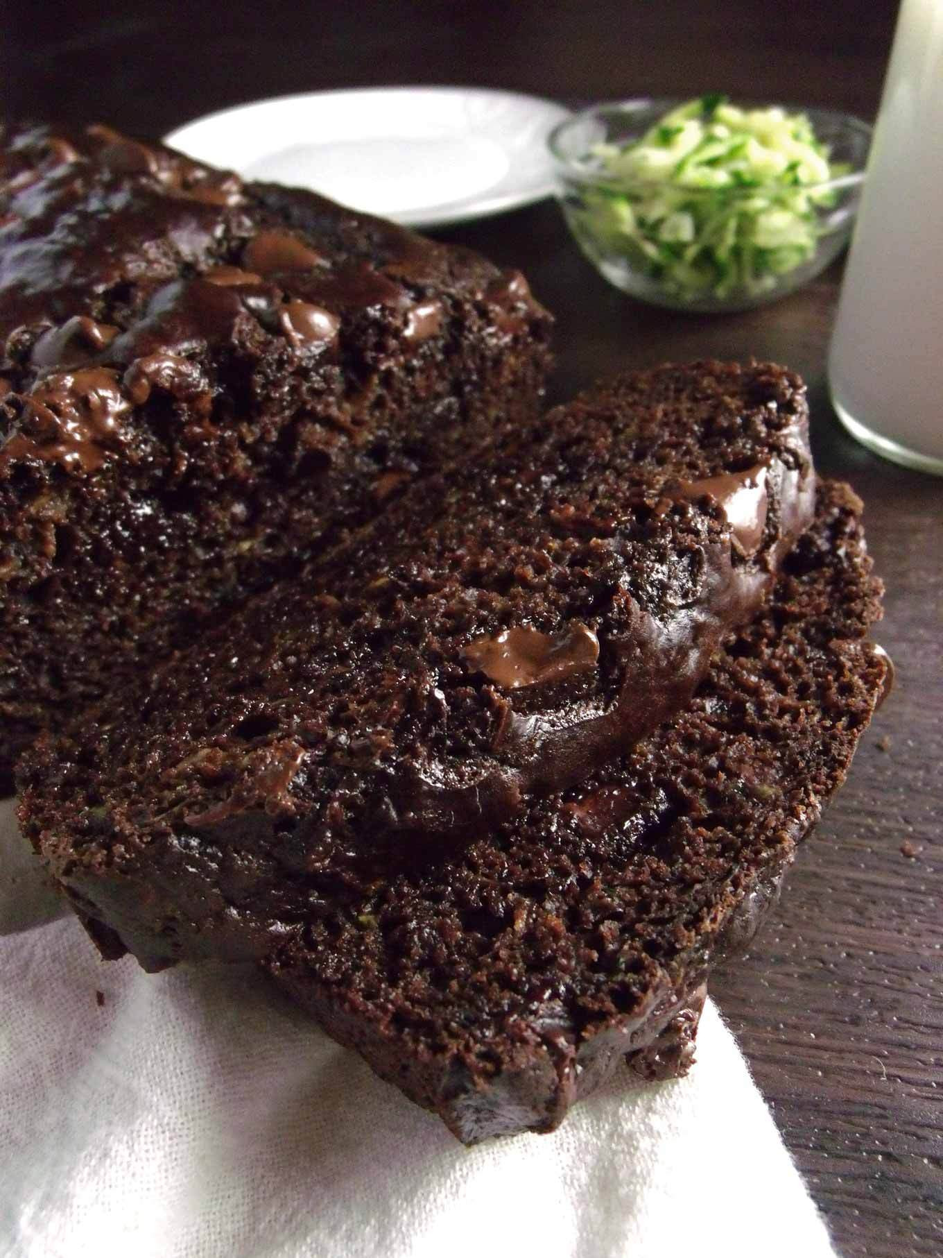 Chocolate Zucchini Bread
 Healthy Chocolate Zucchini Bread