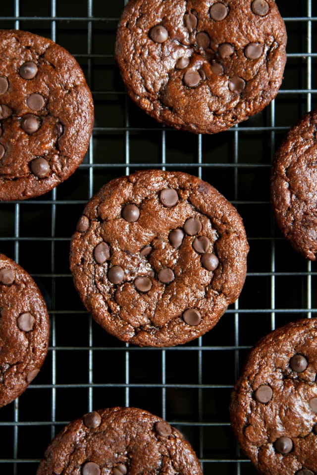 Chocolate Zucchini Muffins
 Flourless Chocolate Zucchini Muffins