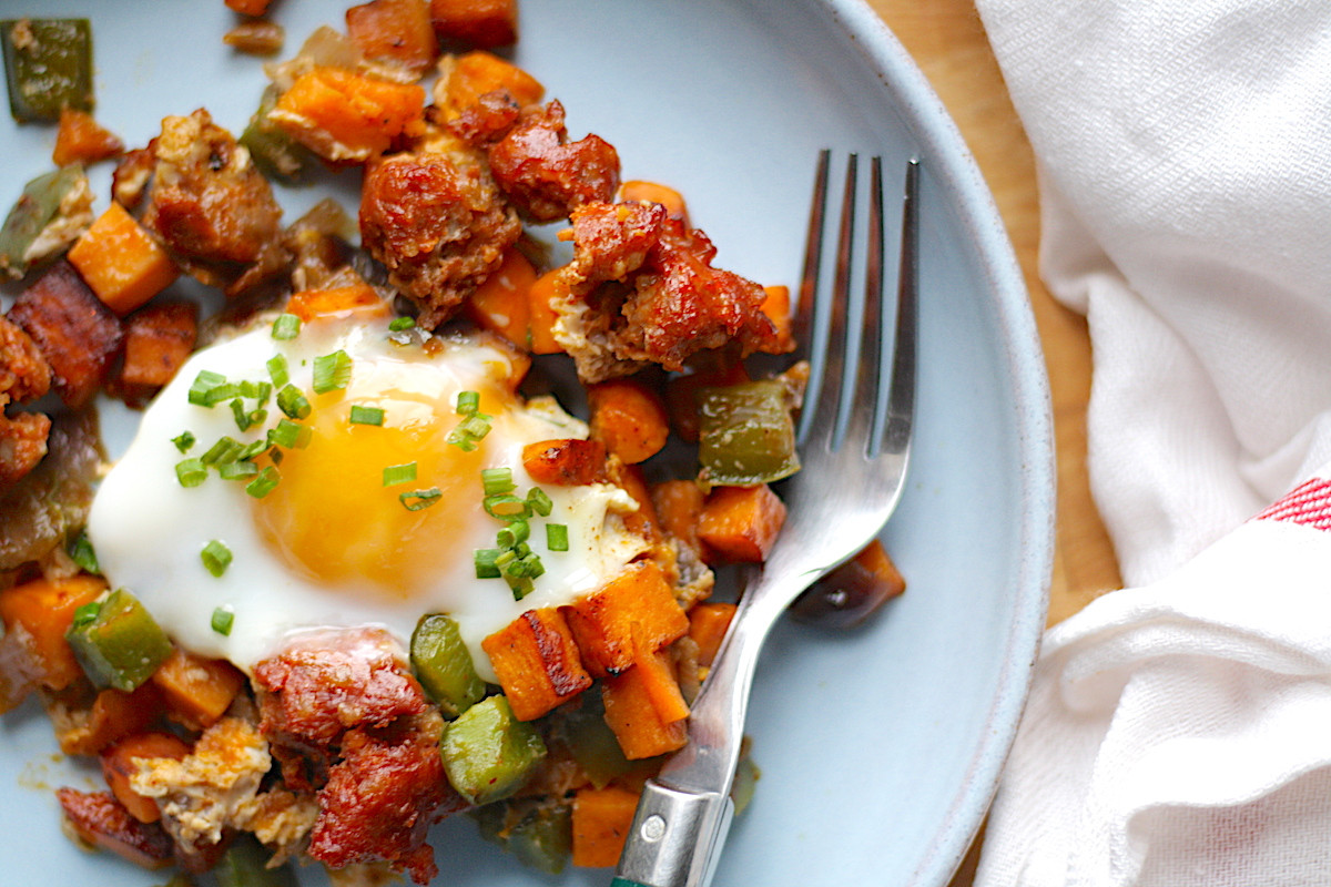 Chorizo Breakfast Recipes
 Sweet Potato Chorizo Breakfast Hash Recipe