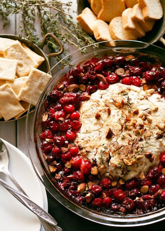 Christmas Brunch Appetizers
 Baked Goat Cheese Roasted Cranberry Appetizer Recipe