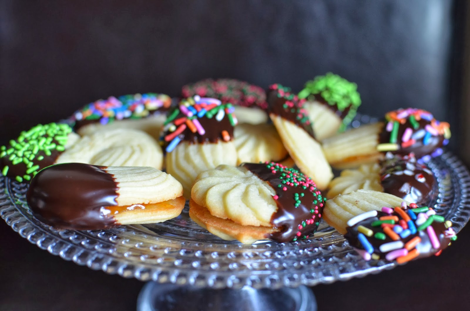 Christmas Butter Cookies
 Playing with Flour Italian American butter cookies aka