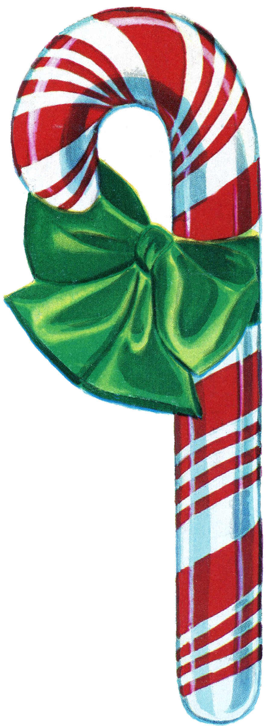 Christmas Candy Cane
 Free Vintage Christmas Clip Art Candy Cane The