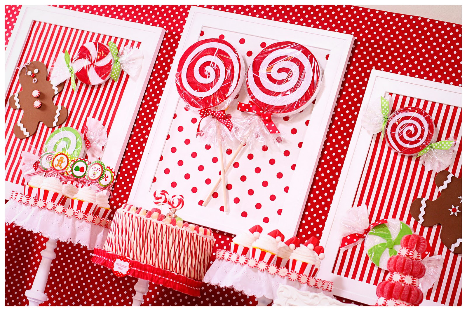 Christmas Candy Ideas
 Kara s Party Ideas Candy Land Christmas Party