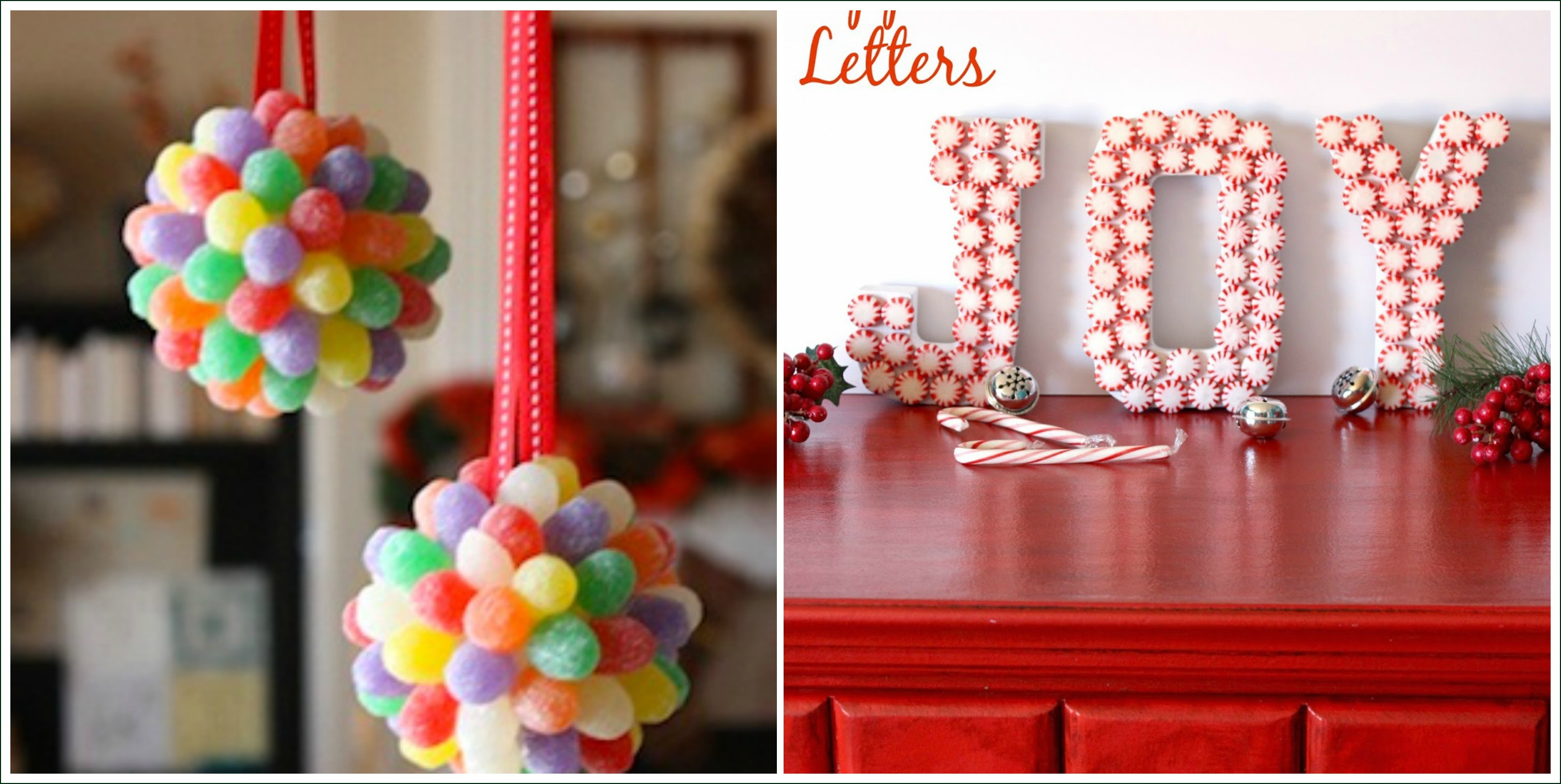 Christmas Candy Ideas
 14 Candy Christmas Decorations to Sweeten Your Home