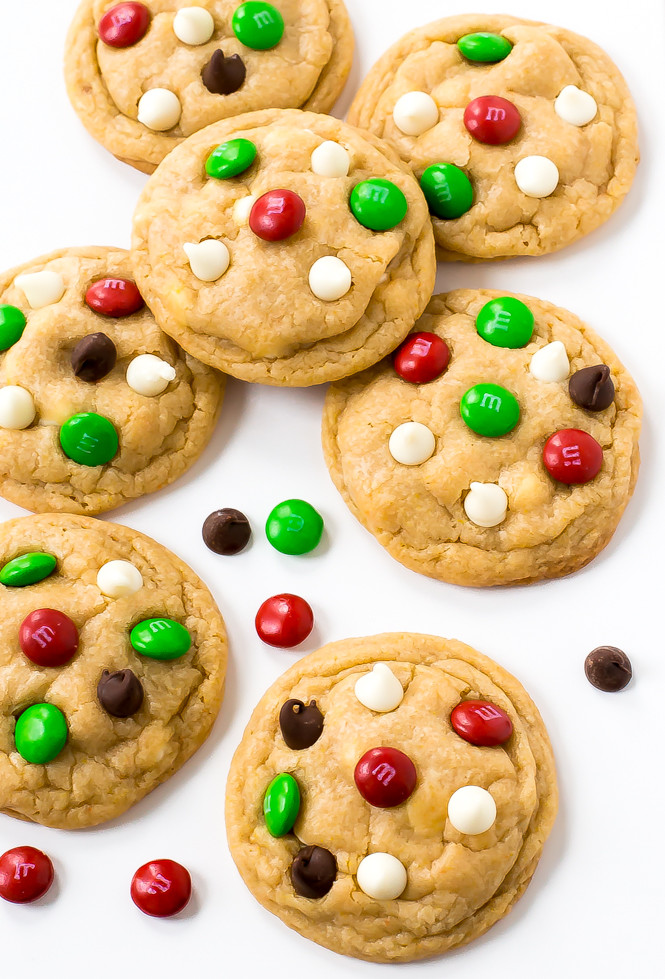 Christmas Chocolate Chip Cookies
 Chocolate Chip Christmas Cookies