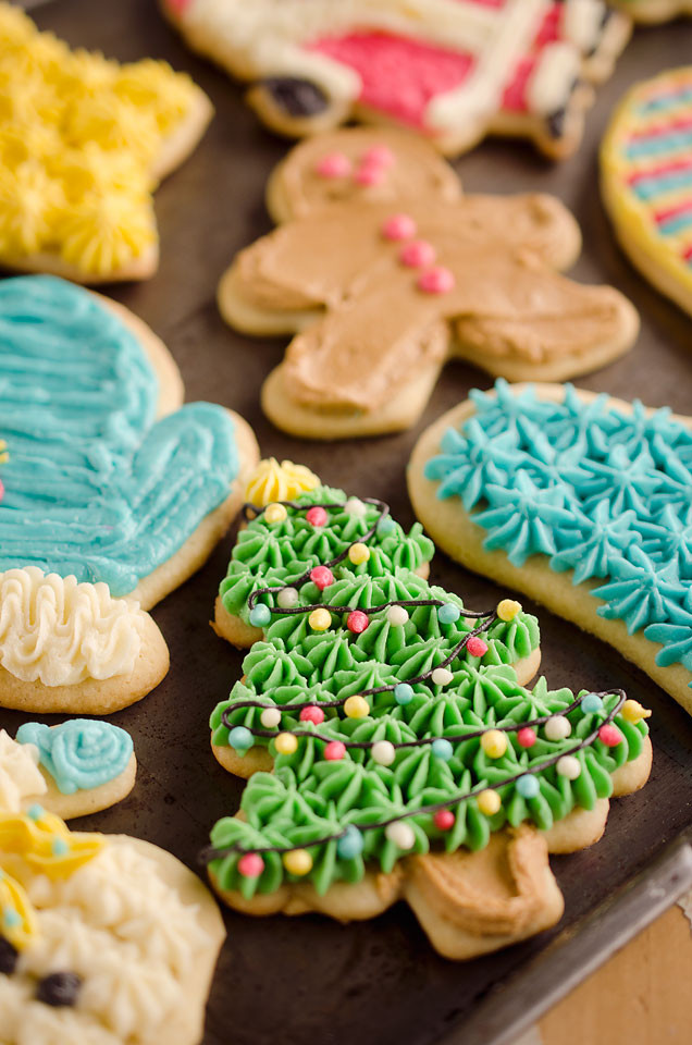 Christmas Cut Out Cookies
 Old Fashion Sour Cream Cut Out Cookies