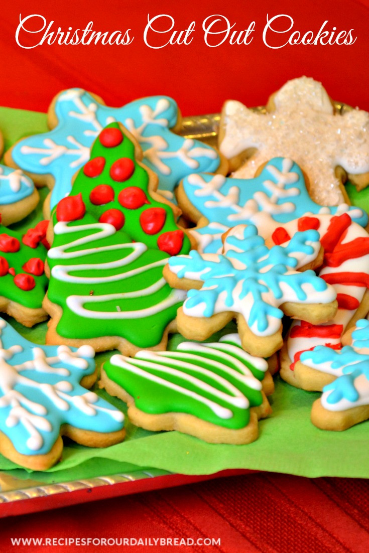 Christmas Cut Out Cookies
 Butter Cookies Cut Out for Christmas recipesforourdaily