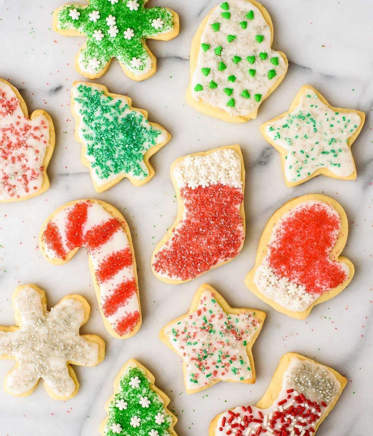 Christmas Cut Out Cookies
 Cream Cheese Sugar Cookies Recipe