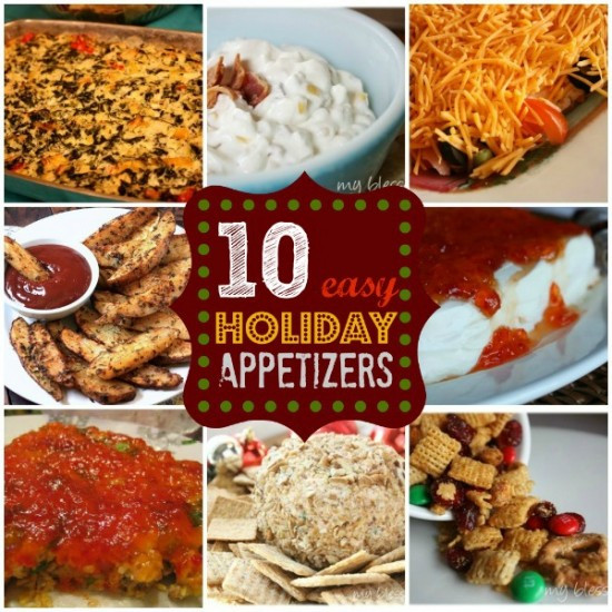 Christmas Dinner Appetizers
 10 Easy Holiday Appetizers