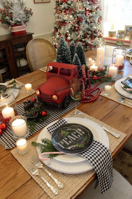 Christmas Dinner Ideas 2017
 Ideas to decorate your table at the Christmas dinner 2017 2018