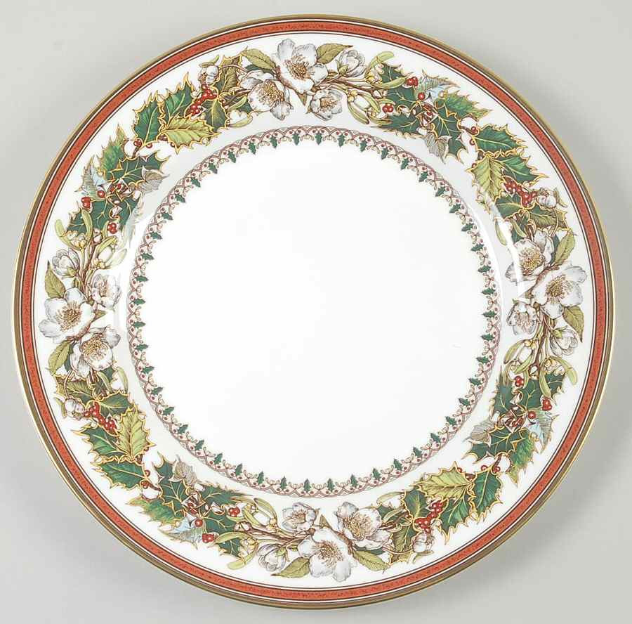 Christmas Dinner Plates
 Spode CHRISTMAS ROSE Dinner Plate