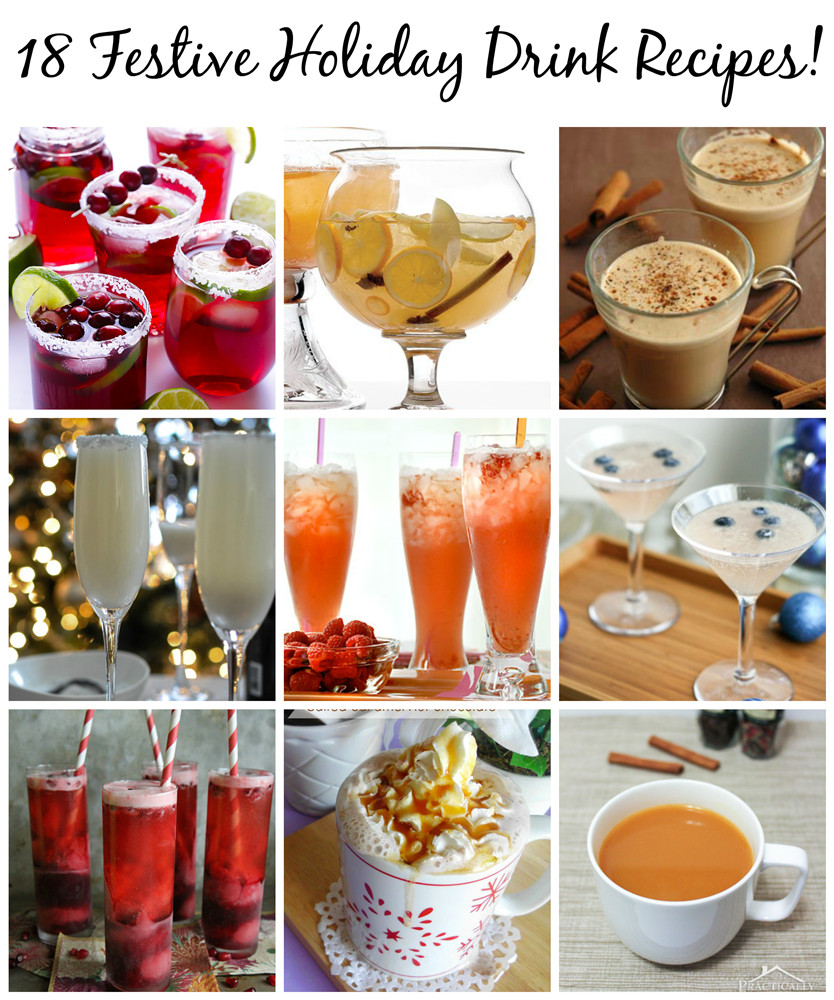 Christmas Drink Recipes
 18 Festive Holiday Drink Recipes Pet Scribbles