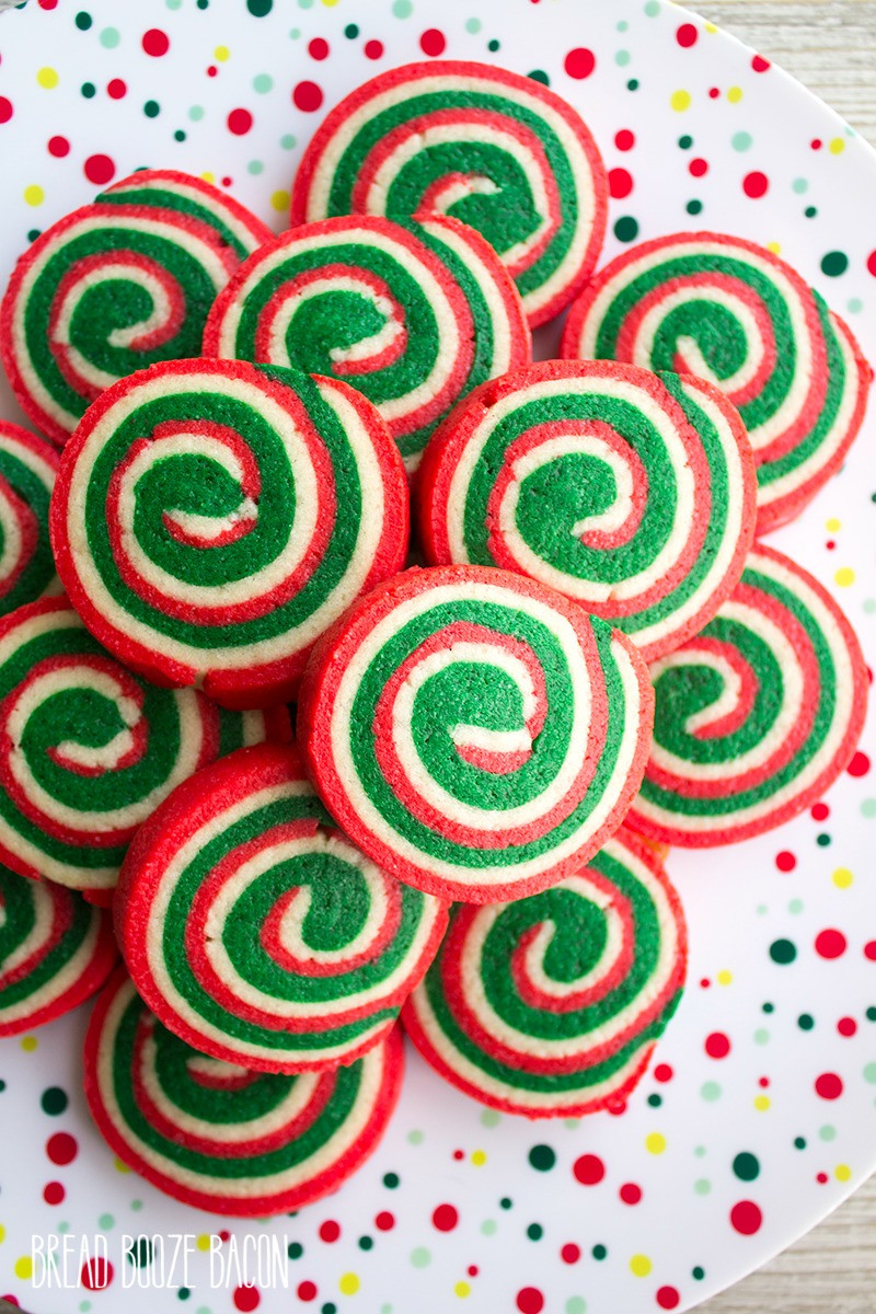 Christmas Pinwheel Cookies
 Christmas Pinwheel Cookies • Bread Booze Bacon