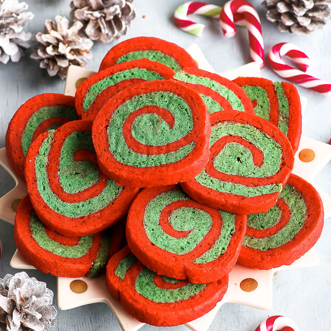 Christmas Pinwheel Cookies
 Gluten Free Christmas Pinwheel Cookies The Loopy Whisk