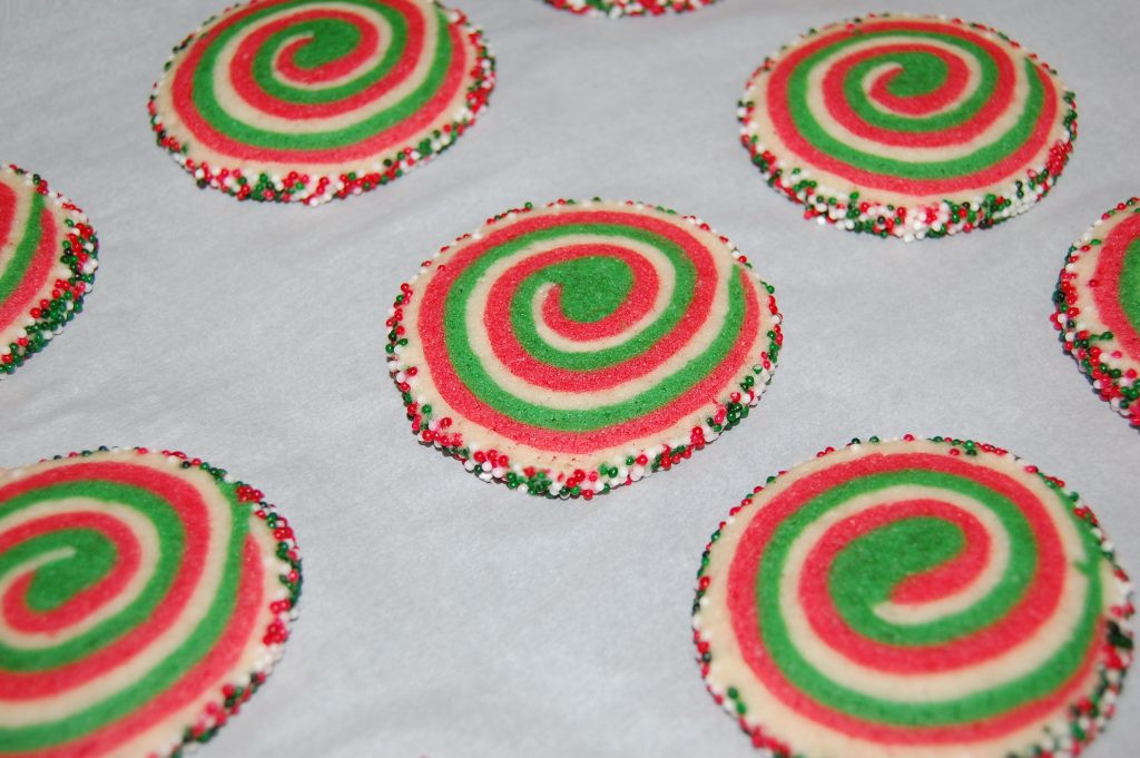 Christmas Pinwheel Cookies
 Christmas Pinwheel Cookies