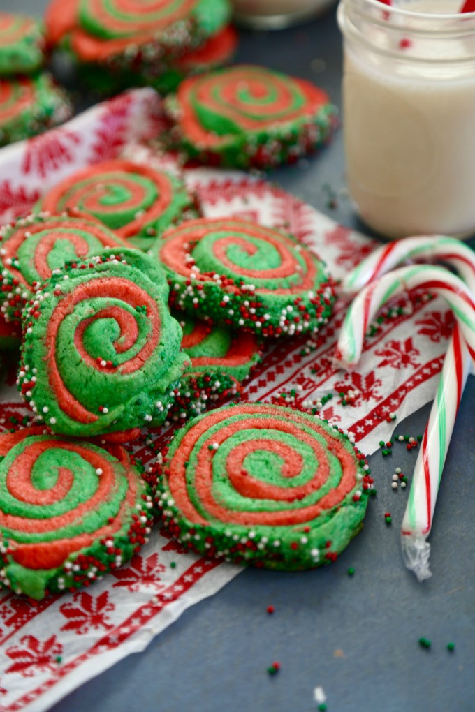 Christmas Pinwheel Cookies
 Christmas Pinwheel Cookies The Seaside Baker