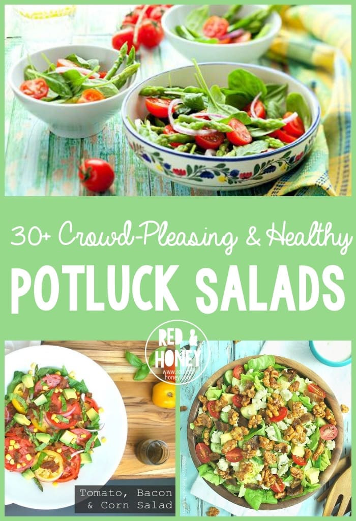 Christmas Side Dishes For A Crowd
 30 Crowd Pleasing and Healthy Potluck Salads Red and Honey