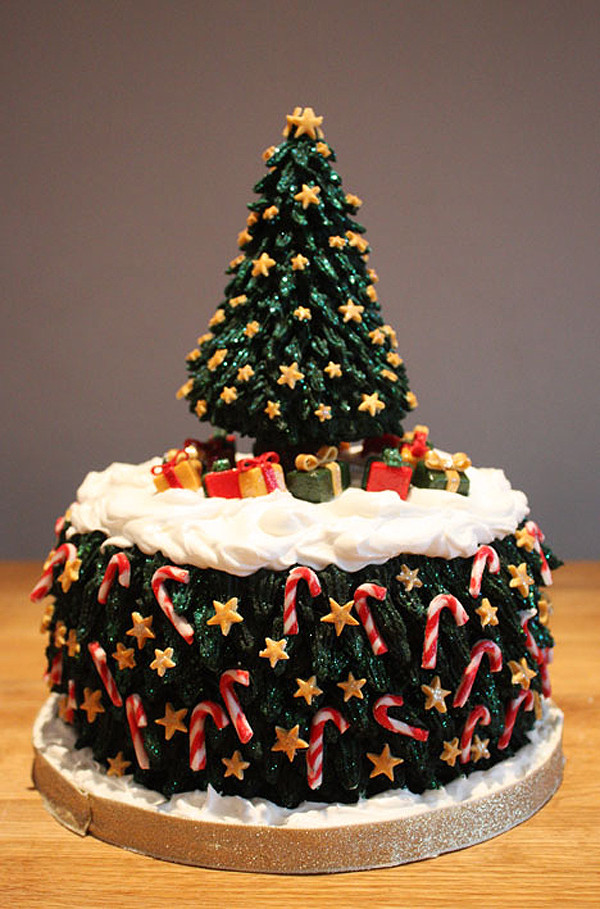 Christmas Tree Cakes
 Christmas Tree Birthday Cake Designs – Happy Holidays