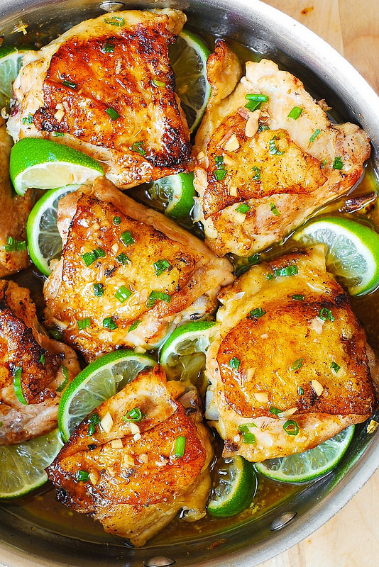 Cilantro Lime Chicken Thighs
 Honey Lime Chicken Thighs Julia s Album