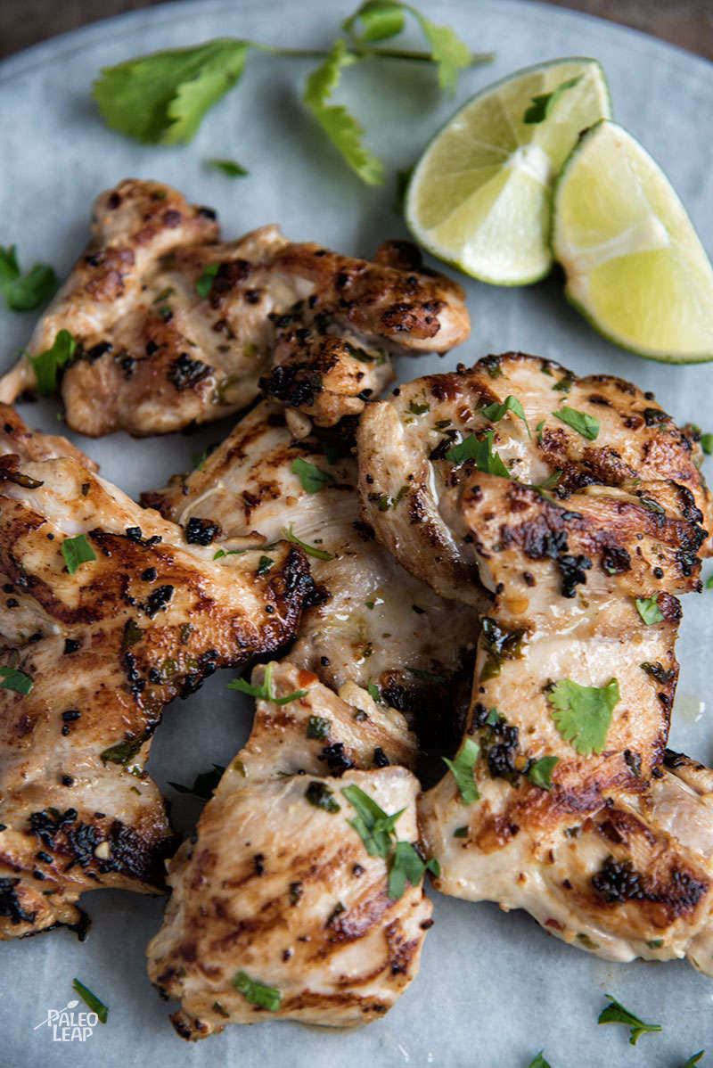 Cilantro Lime Chicken Thighs
 cilantro lime chicken thighs paleo