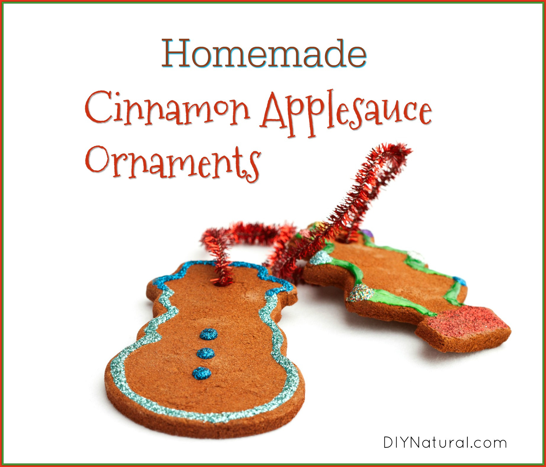 Cinnamon Applesauce Ornaments
 Homemade Ornaments A Cinnamon Applesauce Ornaments Recipe
