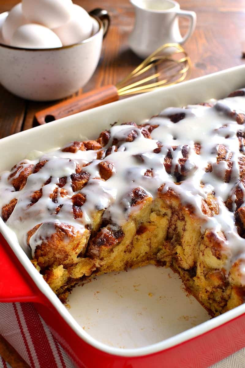 Cinnamon French Toast Casserole
 Cinnamon Roll French Toast Casserole