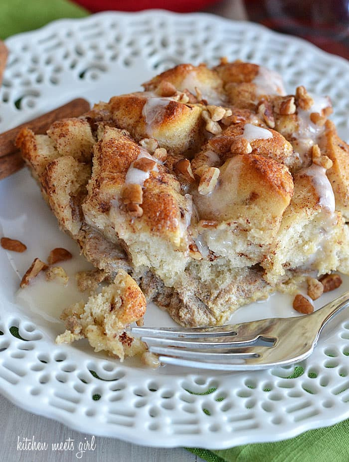 Cinnamon French Toast Casserole
 Cinnamon Roll French Toast Bake