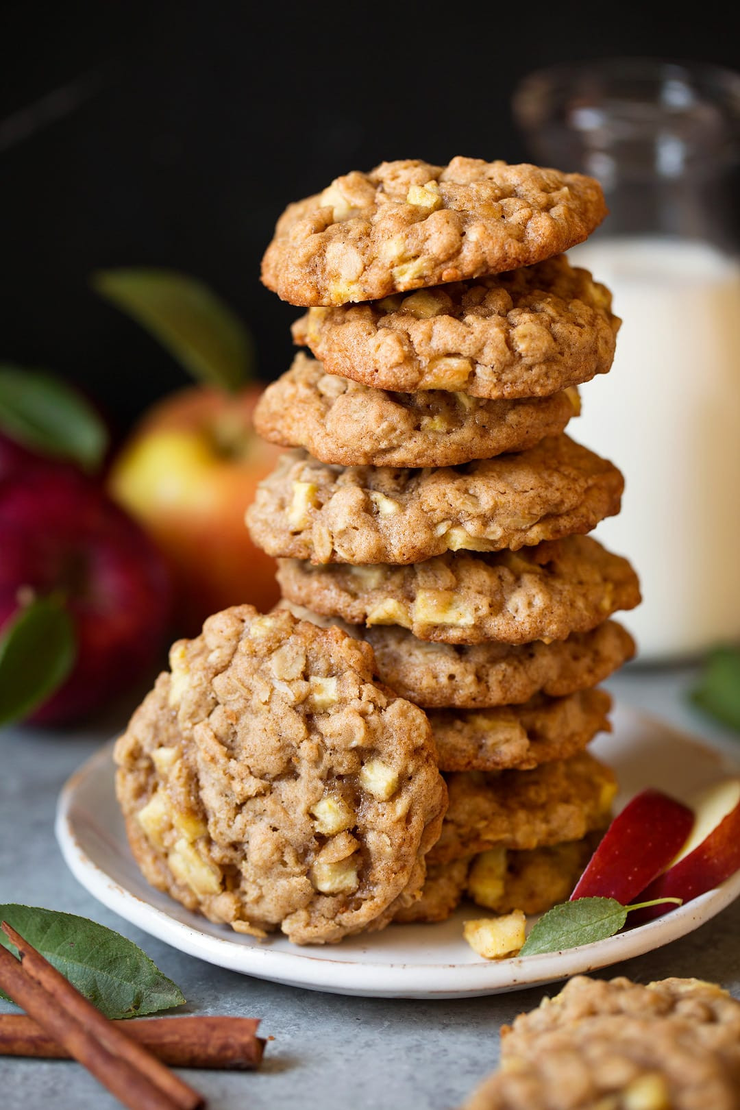 Cinnamon Oatmeal Cookies
 Apple Cinnamon Oatmeal Cookies Cooking Classy