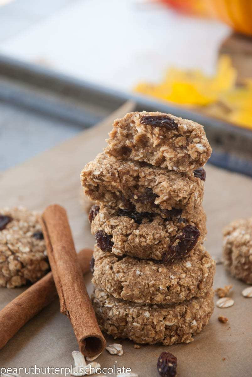 Cinnamon Oatmeal Cookies
 Cinnamon Raisin Oatmeal Cookies — Peanut Butter Plus Chocolate