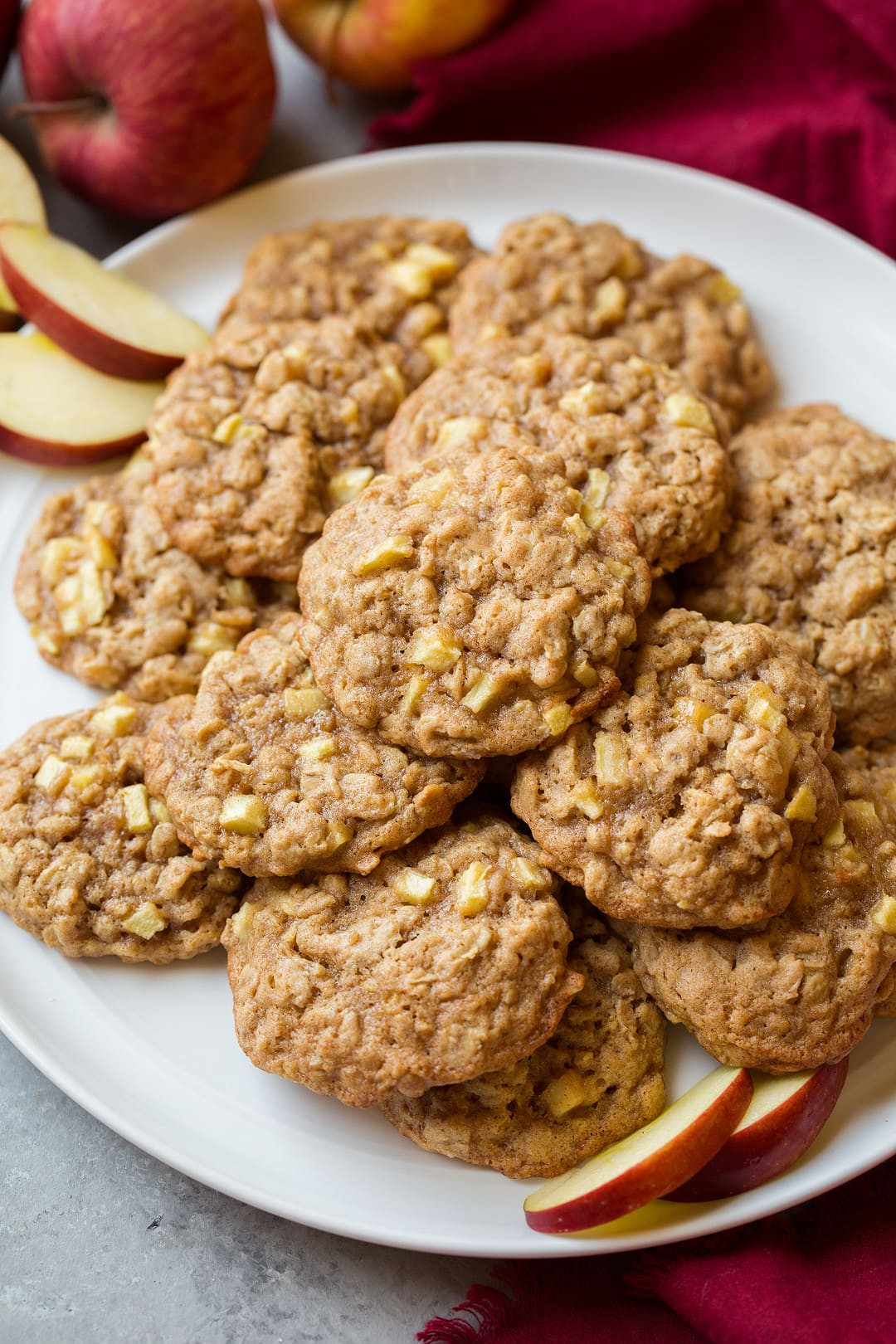 Cinnamon Oatmeal Cookies
 apple cinnamon oatmeal cookie