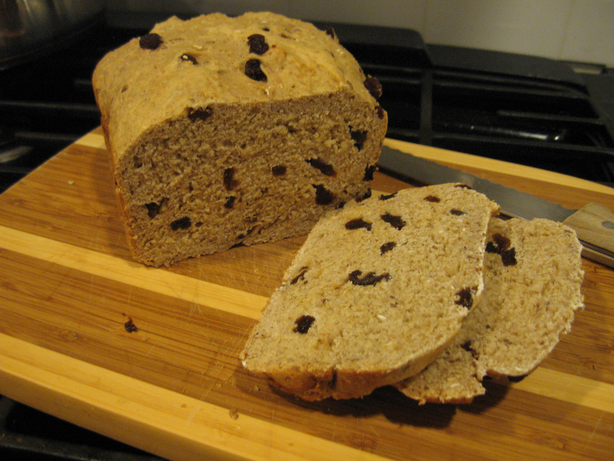 Cinnamon Raisin Bread Machine Recipe
 Raisin Cinnamon Oatmeal Bread in the Bread Machine Our