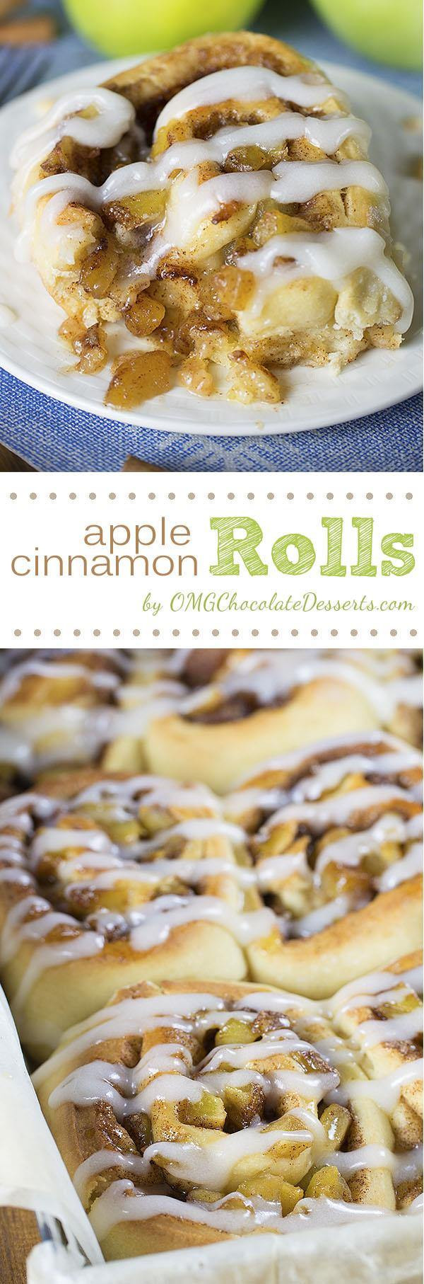 Cinnamon Roll Apple Pie
 Apple Pie Cinnamon Rolls