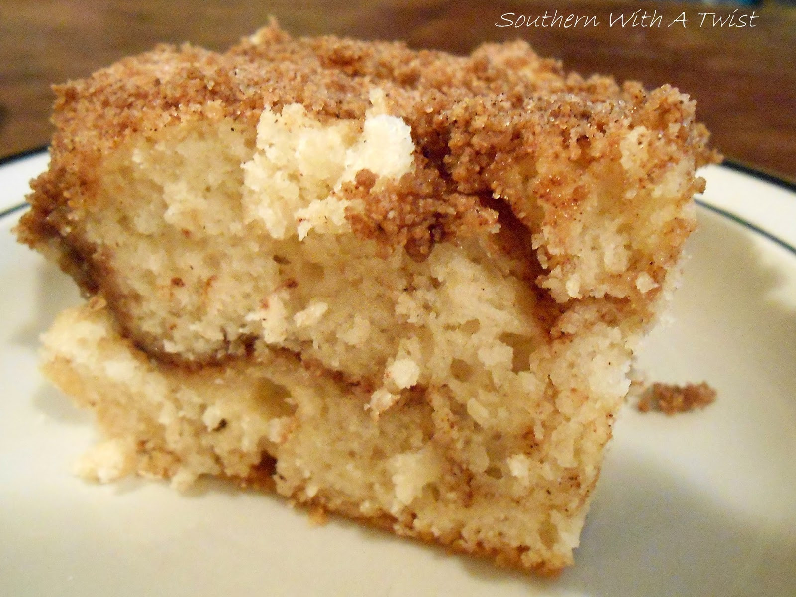 Cinnamon Streusel Coffee Cake
 Southern With A Twist Cinnamon Streusel Coffee Cake